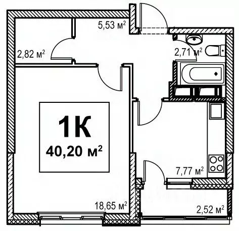 1-к кв. Нижегородская область, Нижний Новгород ул. Максима Горького, ... - Фото 1