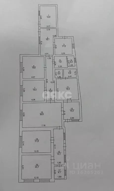 Дом в Адыгея, с. Красногвардейское ул. Ленина (240 м) - Фото 1
