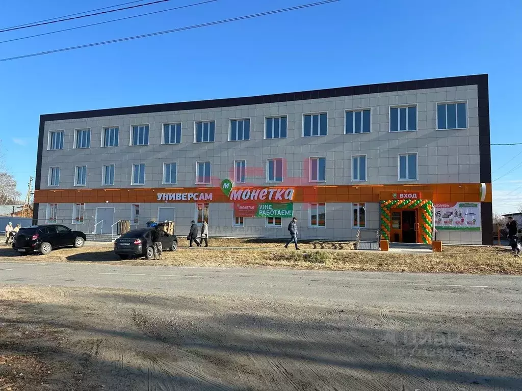 Торговая площадь в Свердловская область, Тавда ул. Елохина, 7А (340 м) - Фото 1