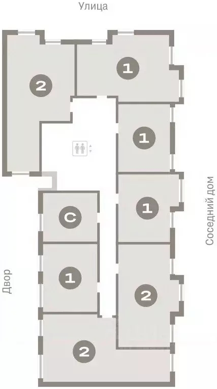 1-к кв. Новосибирская область, Новосибирский район, Краснообск рп, 3-й ... - Фото 1