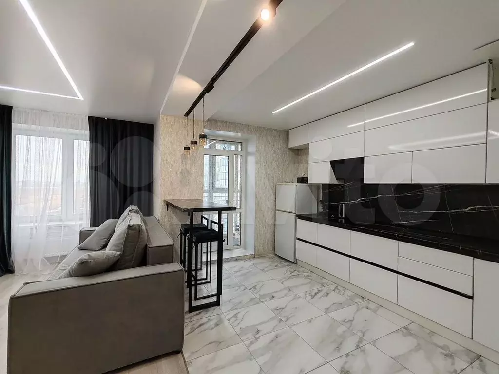Квартира-студия, 36 м, 9/10 эт. - Фото 1