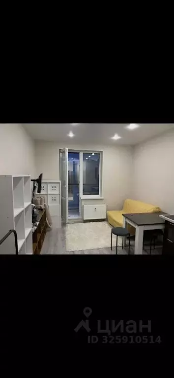 Студия Санкт-Петербург ул. Плесецкая, 10 (21.0 м) - Фото 1