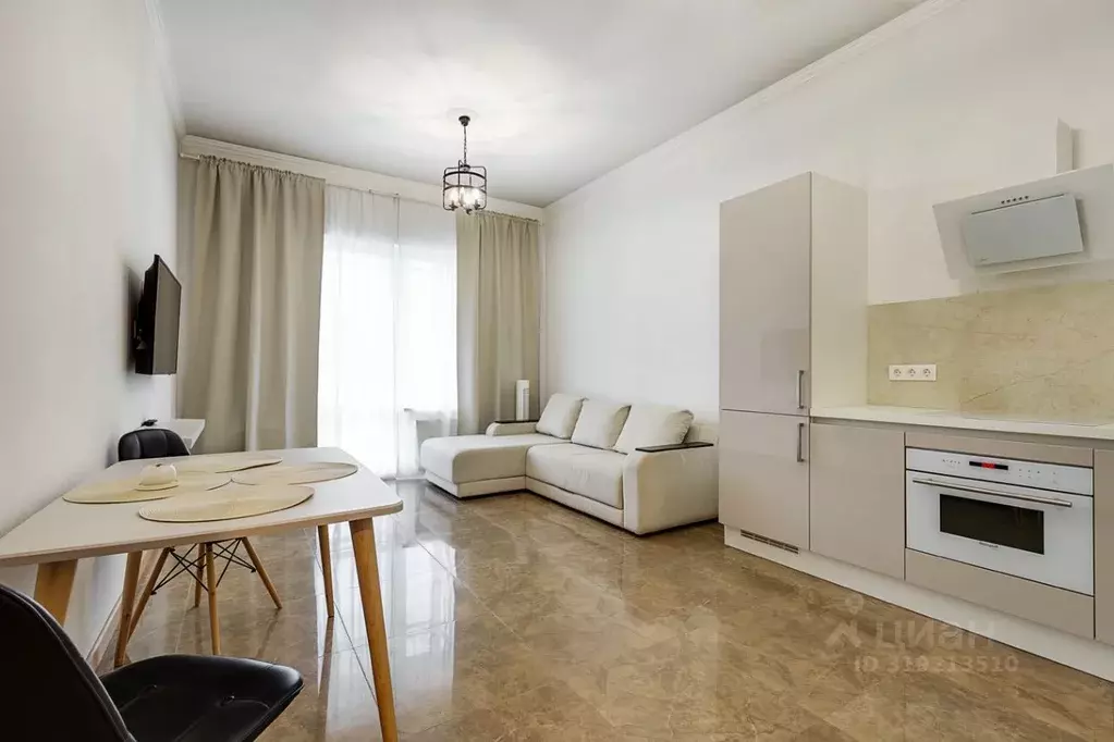 Студия Санкт-Петербург Приморский просп., 54к2 (31.5 м) - Фото 0