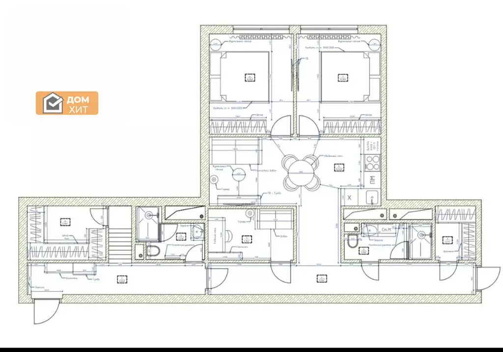 3-комнатная квартира: Сочи, улица Ленина, 290/7 (80.2 м) - Фото 1