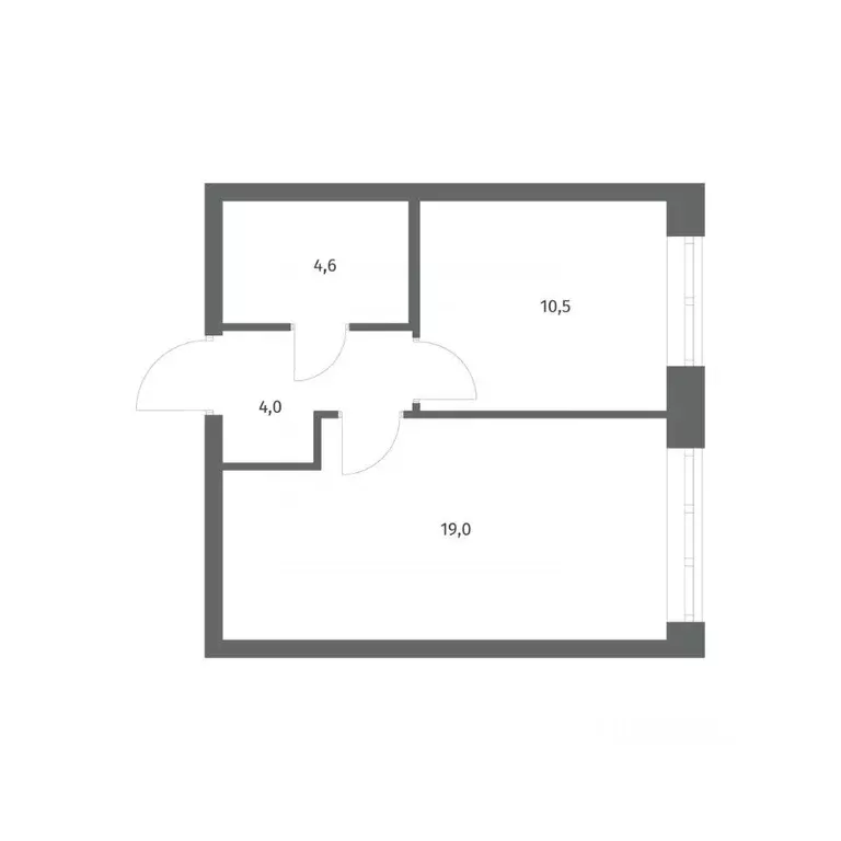 1-к кв. Ленинградская область, Ломоносовский район, Аннинское ... - Фото 1