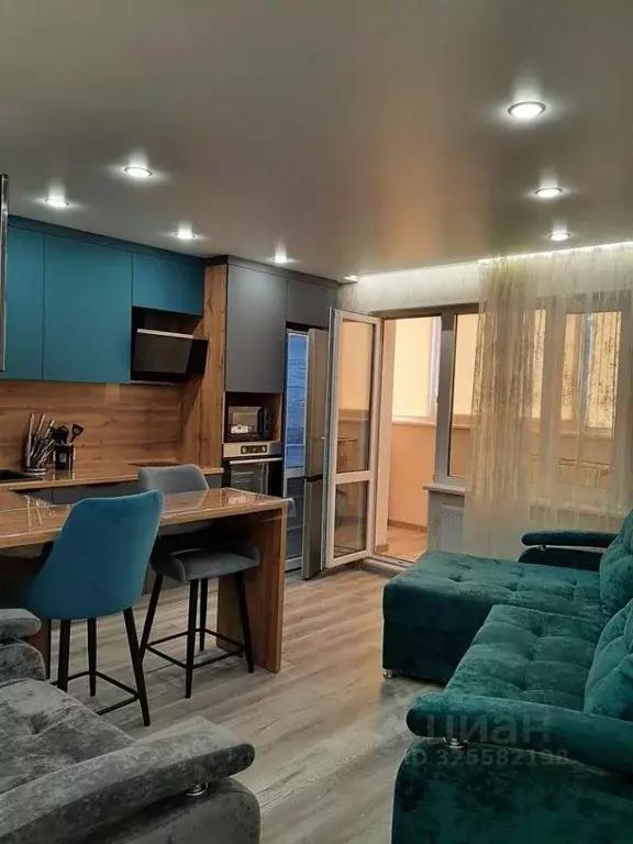 Студия Тюменская область, Тюмень ул. Новоселов, 113 (30.0 м) - Фото 1