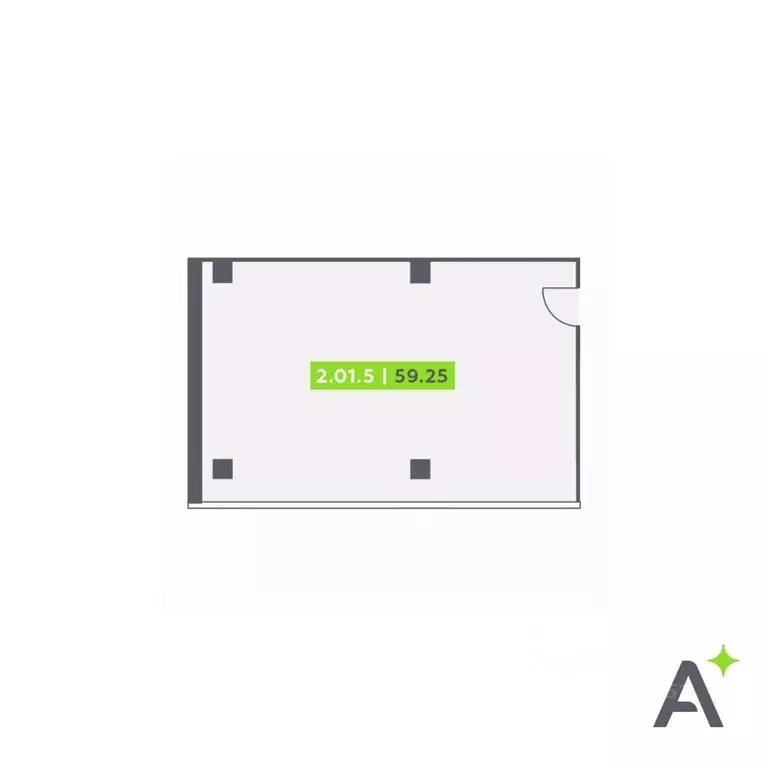 Офис в Санкт-Петербург Московский просп., 65Э (59 м) - Фото 1