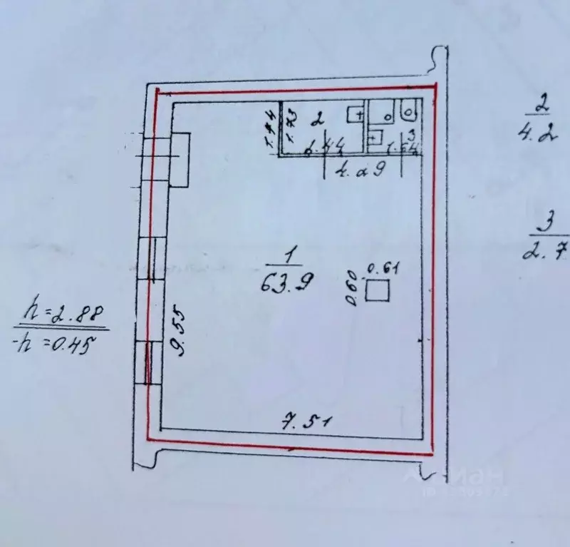 Помещение свободного назначения в Санкт-Петербург Большая Морская ул., ... - Фото 1