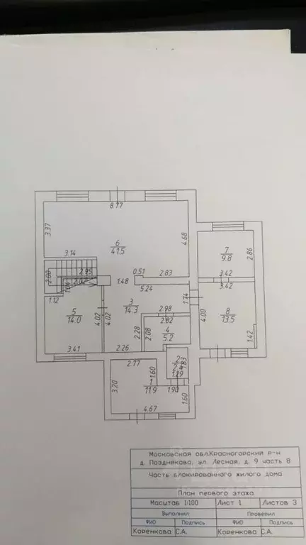 Таунхаус в Московская область, Красногорск городской округ, д. ... - Фото 2