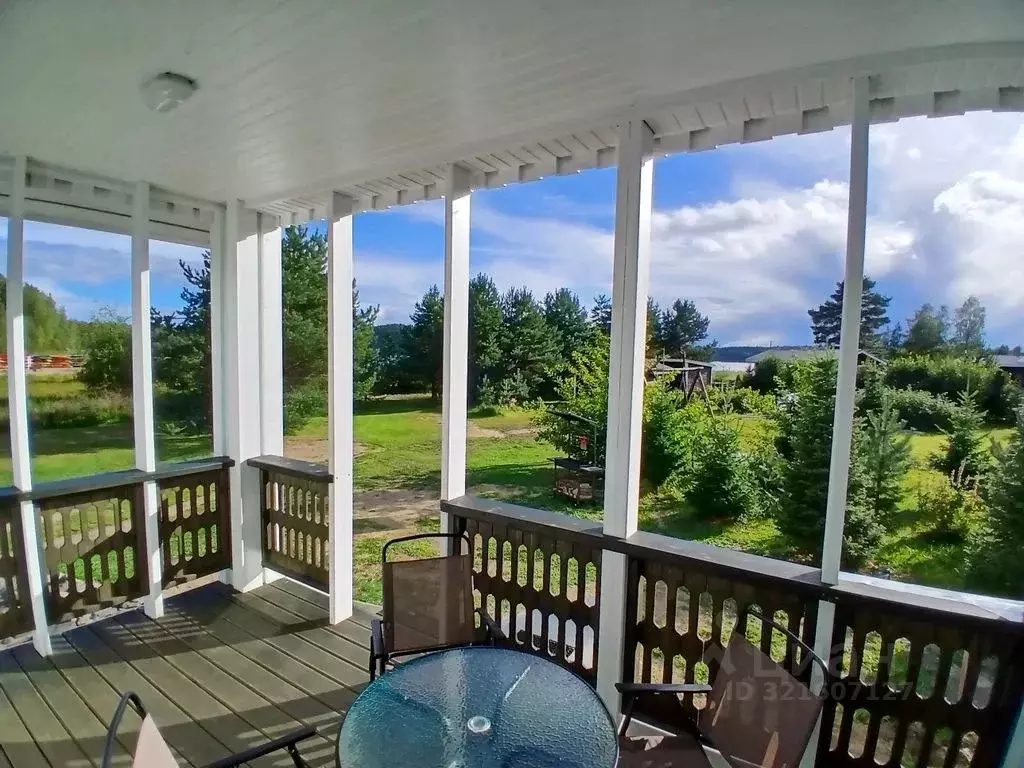 Дом в Карелия, Лахденпохский муниципальный округ, пос. Харвиа, Район ... - Фото 1