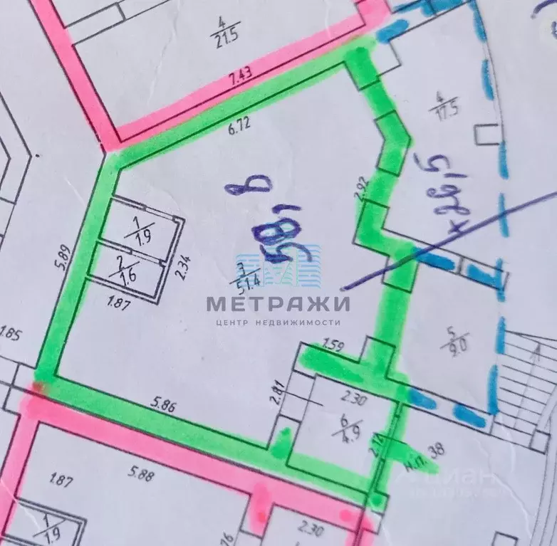 Помещение свободного назначения в Калужская область, Калуга Турынино ... - Фото 2