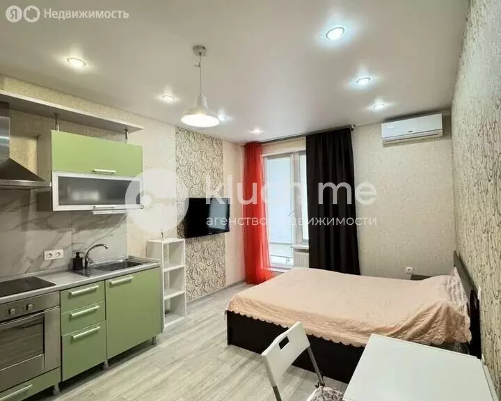 Квартира-студия: Казань, улица Аметьевская Магистраль, 18к2 (26.5 м) - Фото 1