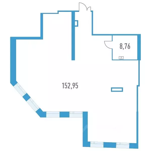 Студия Санкт-Петербург Ленинский просп., 153уч1 (162.38 м) - Фото 0