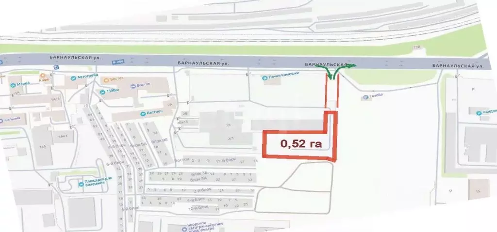 Склад в Новосибирская область, Бердск Промышленная ул., 2Б (5 м) - Фото 1