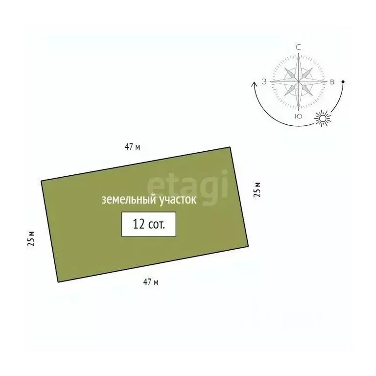 Участок в Красноярский край, Емельяновский муниципальный округ, ... - Фото 2