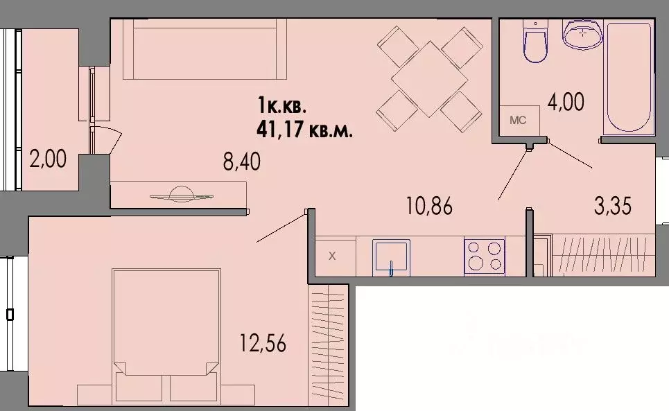 1-к кв. Карелия, Петрозаводск Перевалка-2 тер., Университетский ... - Фото 0