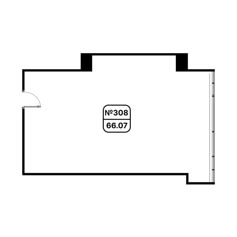 Офис (66.07 м) - Фото 1