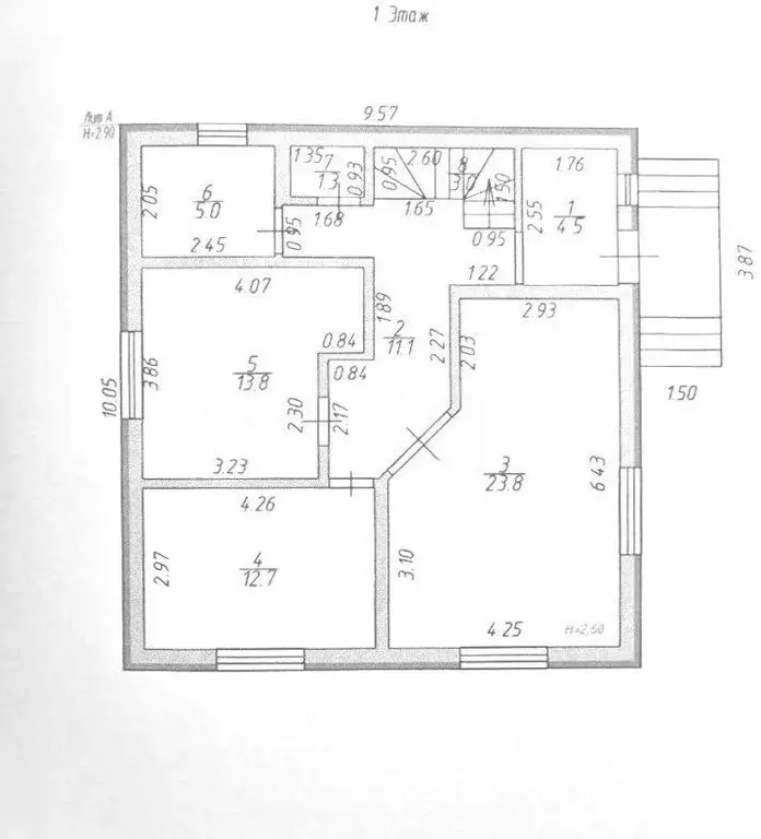 Дом в Крымский район, хутор Адагум (122 м) - Фото 1
