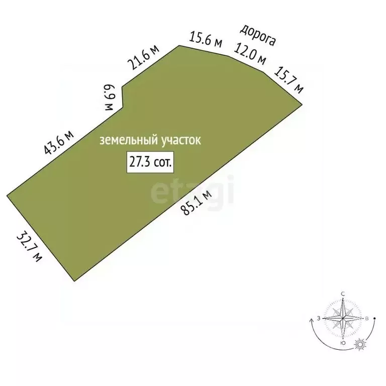 Участок в Ленинградская область, Лужский район, Ям-Тесовское с/пос, д. ... - Фото 2