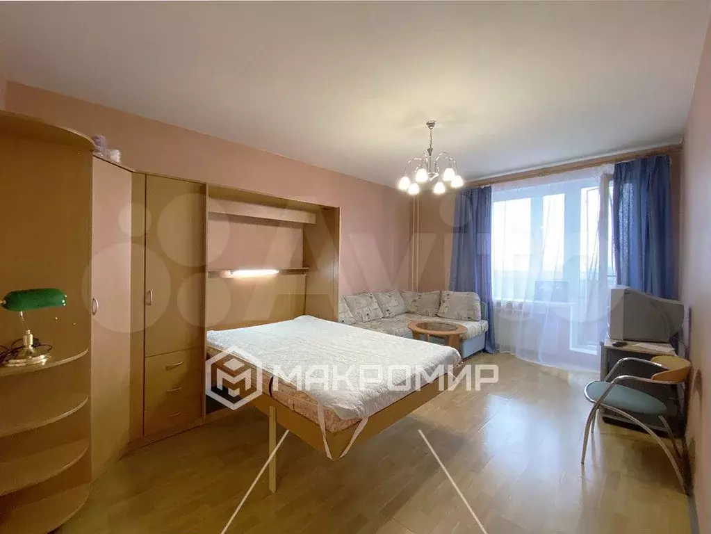 1-к. квартира, 42 м, 13/24 эт. - Фото 1