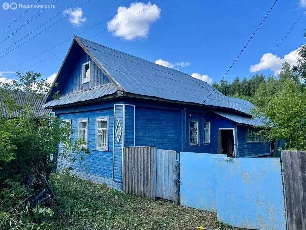 Дом в Вологодская область, Устюженский муниципальный округ, деревня ... - Фото 1