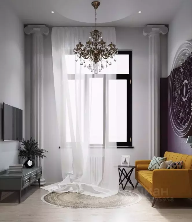 Студия Санкт-Петербург Галерная ул., 47 (18.0 м) - Фото 1