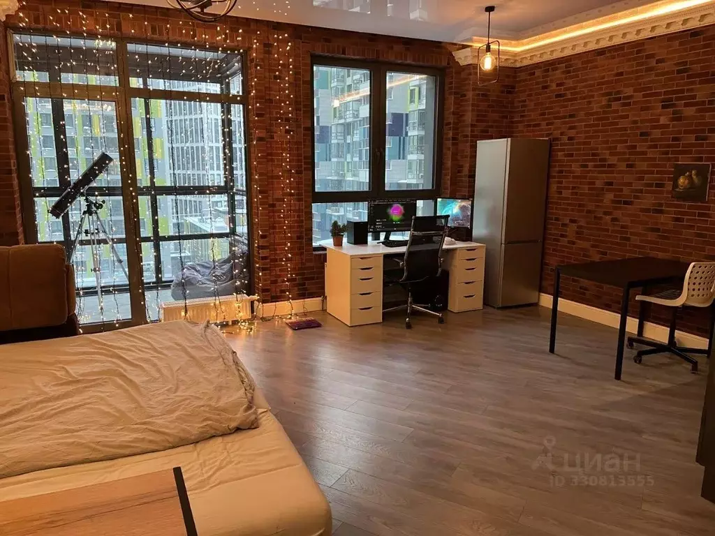 Студия Москва Береговой проезд, 5к1 (45.0 м) - Фото 2