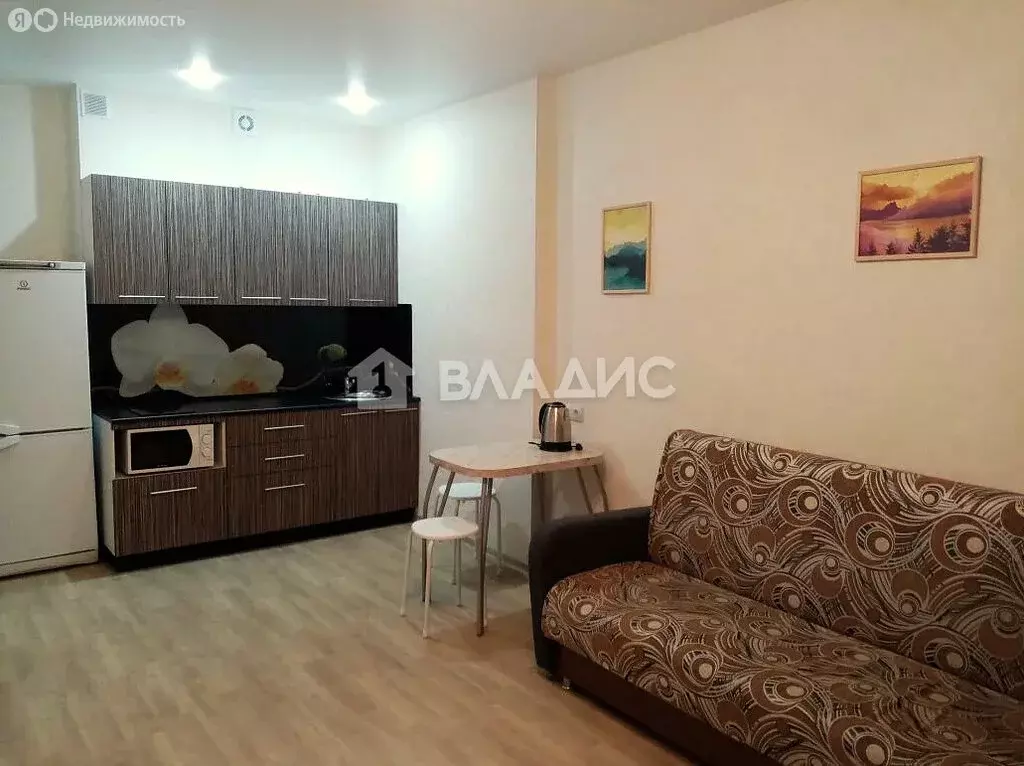 Квартира-студия: Волгоград, район Семь Ветров, бульвар 30-летия ... - Фото 2