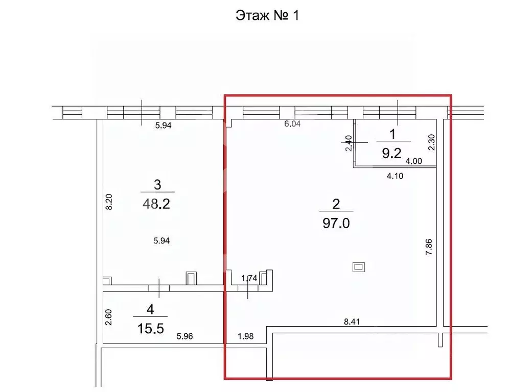 Помещение свободного назначения в Москва Сколковское ш., 40к1 (106 м) - Фото 2