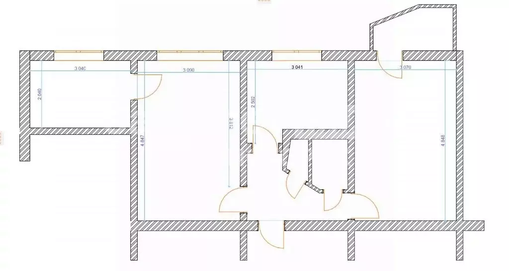 3-к кв. Московская область, Красногорск Райцентр мкр, ул. Георгия ... - Фото 2