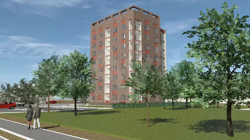 2-к. квартира, 60,9 м, 8/8 эт. - Фото 0
