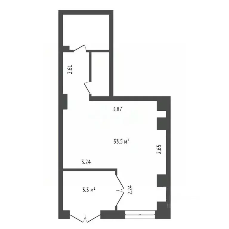 Помещение свободного назначения в Красноярский край, Красноярск ... - Фото 2
