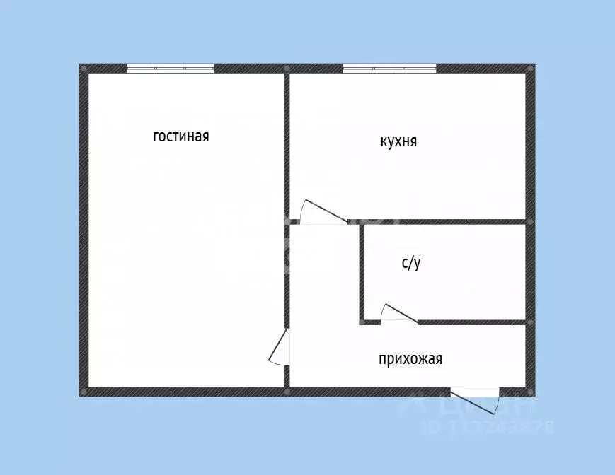 1-к кв. Дагестан, Махачкала просп. Имама шамиля, 60 (35.0 м) - Фото 1