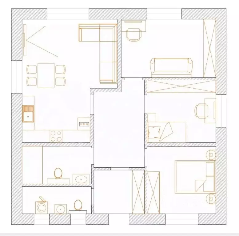 Коттедж в Тюменская область, Тюменский район, с. Перевалово ул. ... - Фото 2