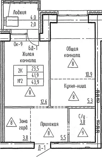 2-к кв. Новосибирская область, Новосибирский район, Мичуринский ... - Фото 0