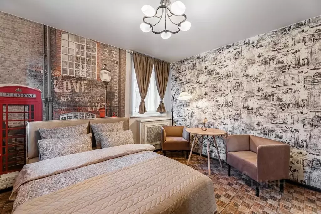 1-к кв. Татарстан, Казань Кремлевская ул., 23/17 (30.0 м) - Фото 1