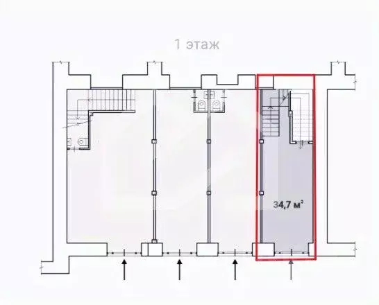 Помещение свободного назначения в Москва ул. Кузнецкий Мост, 22с4 (119 ... - Фото 2