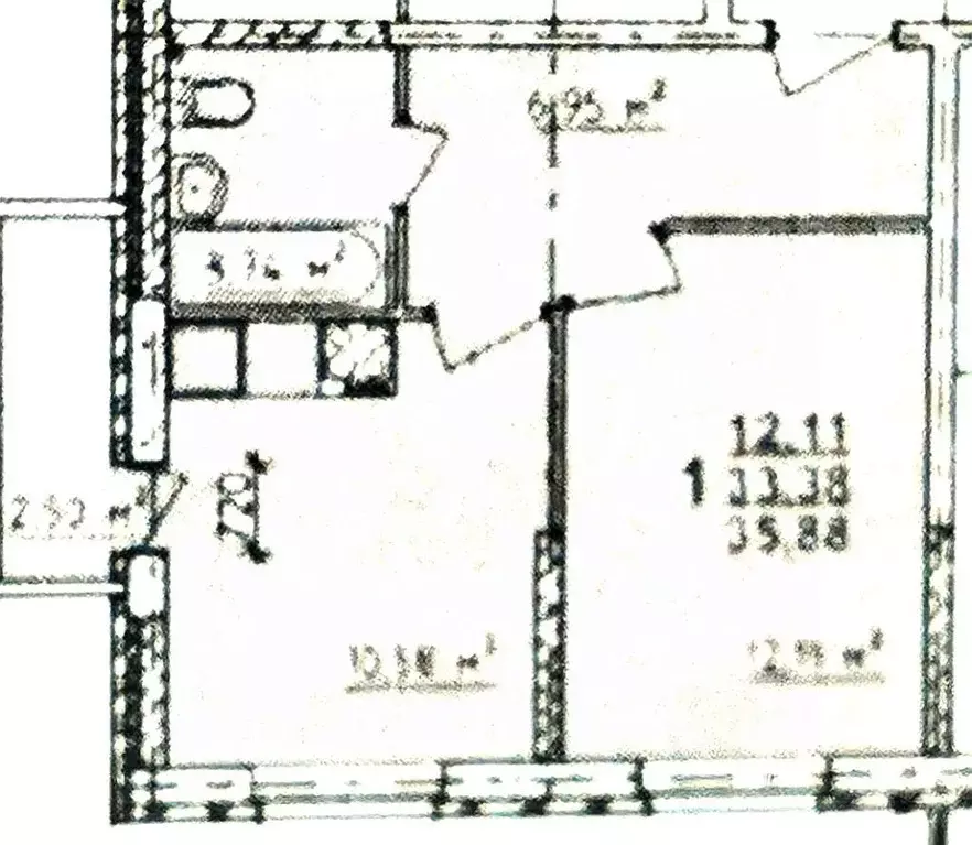 1-к кв. Тверская область, Калининский муниципальный округ, д. Батино ... - Фото 2