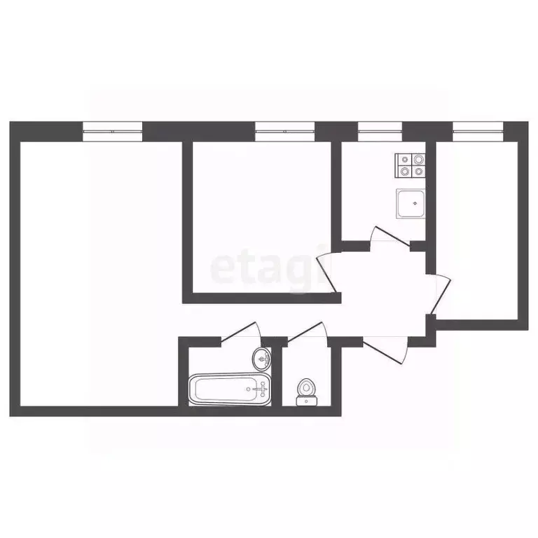 Комната Москва 1-я Тверская-Ямская ул., 13С1 (13.4 м) - Фото 1