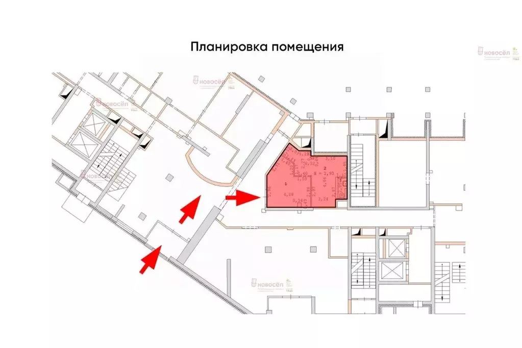 Офис в Свердловская область, Екатеринбург ул. Папанина, 18 (34 м) - Фото 1