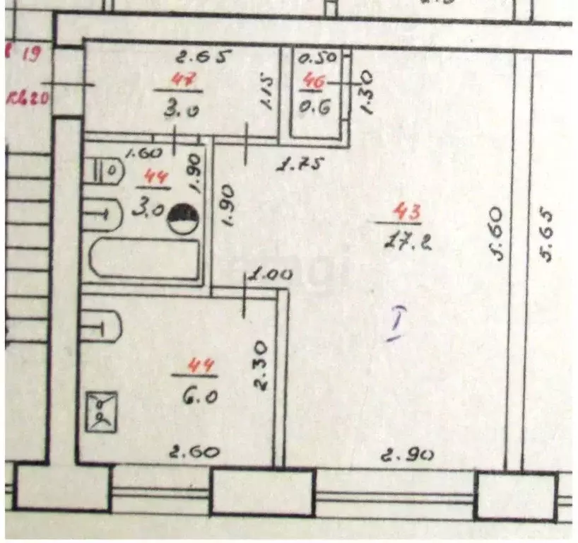 1-к кв. Ульяновская область, Ульяновск просп. 50-летия ВЛКСМ, 2/45 ... - Фото 2