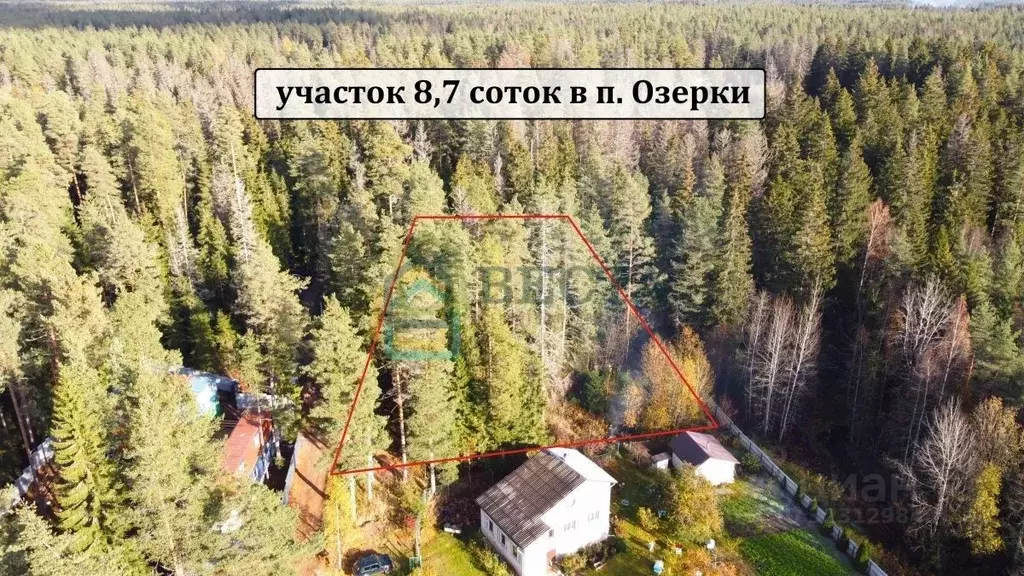 Участок в Ленинградская область, Выборгский район, Первомайское с/пос, ... - Фото 2