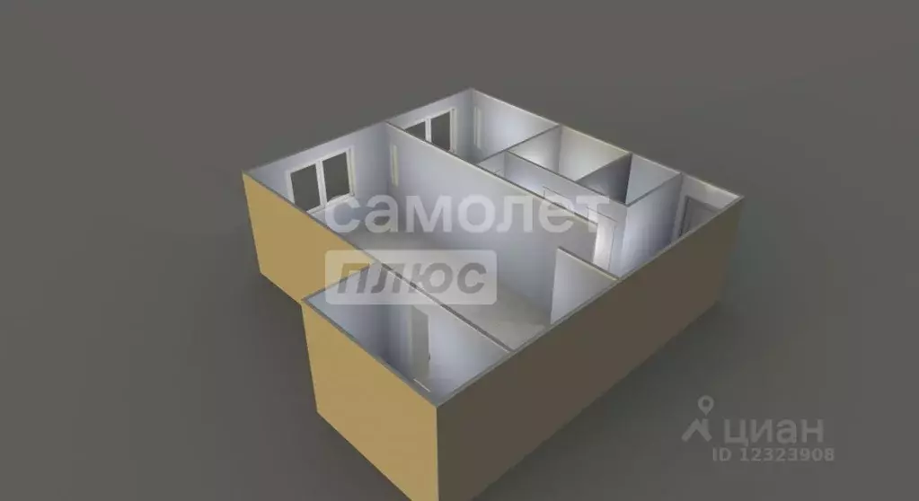 1-к кв. Московская область, Подольск Климовск мкр, ул. Школьная, 7 ... - Фото 2