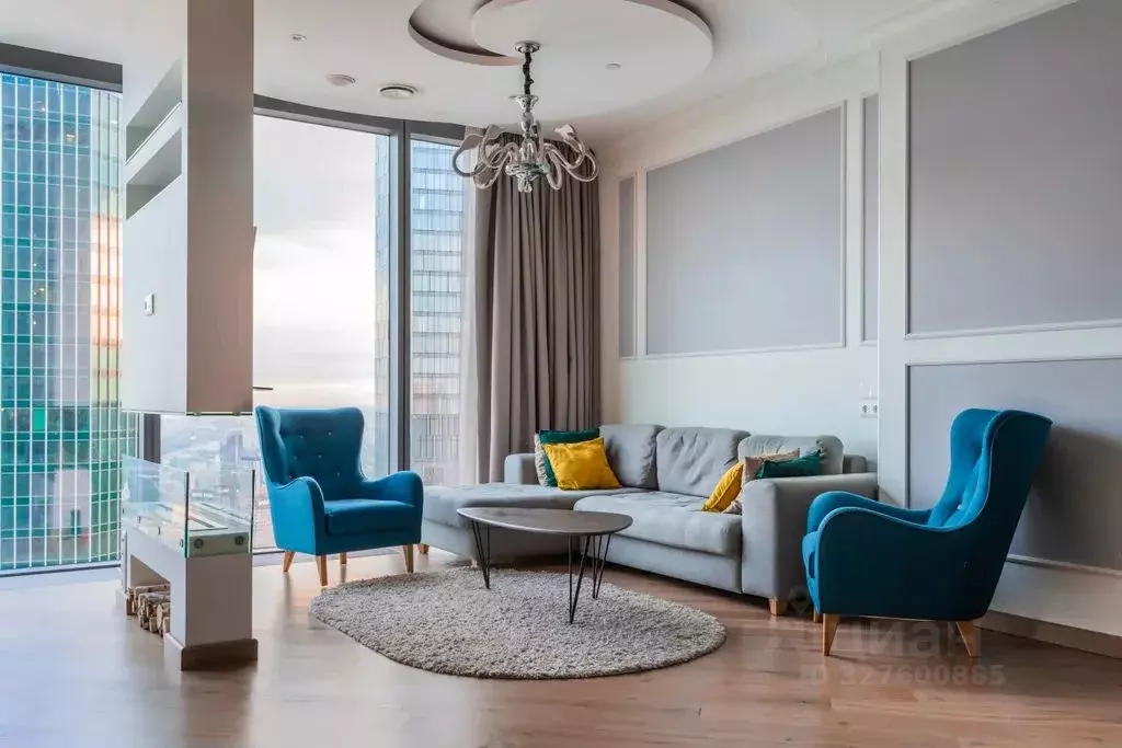 1-к кв. Москва наб. Пресненская, 12 (78.0 м) - Фото 1