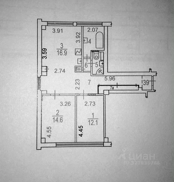 2-к кв. Москва ул. Косыгина, 11 (71.0 м) - Фото 1
