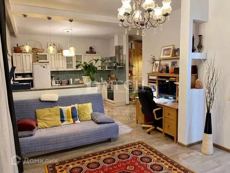 Продаётся квартира-студия, 52 м - Фото 0