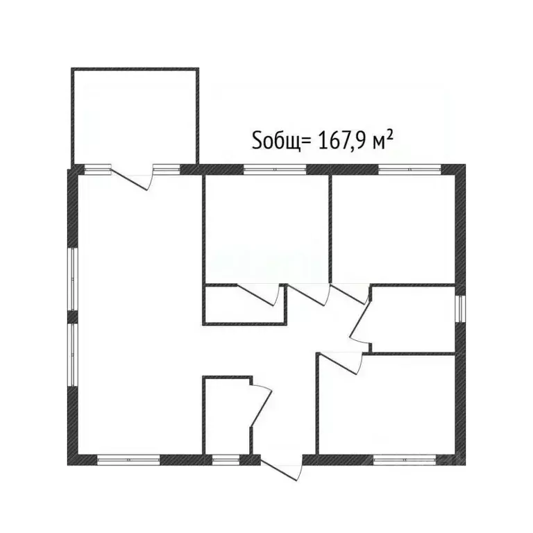 Дом в Брянская область, Брянский район, Снежское с/пос, с. Толмачево ... - Фото 2