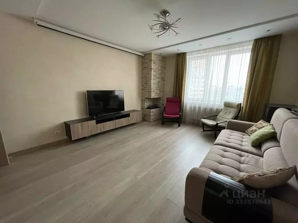 3-к кв. Москва ул. Твардовского, 12к3 (98.0 м) - Фото 1