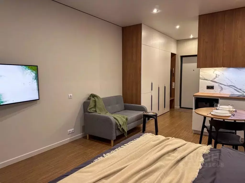 Студия Краснодарский край, Сочи ул. Ленина, 290/8к3 (25.0 м) - Фото 1