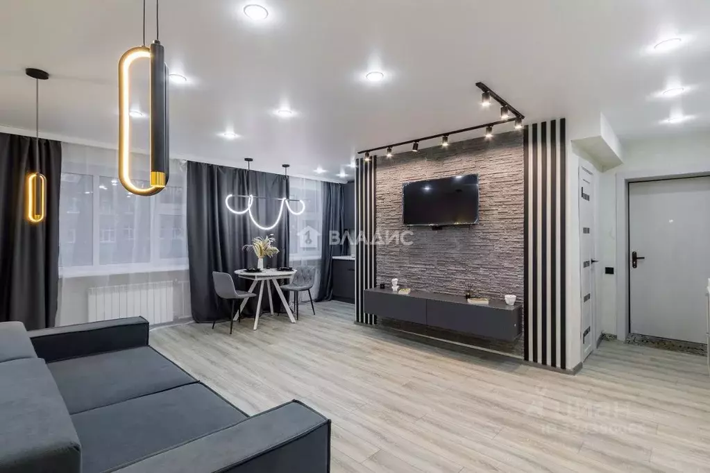 3-к кв. Пензенская область, Пенза ул. Попова, 14А (55.4 м) - Фото 2